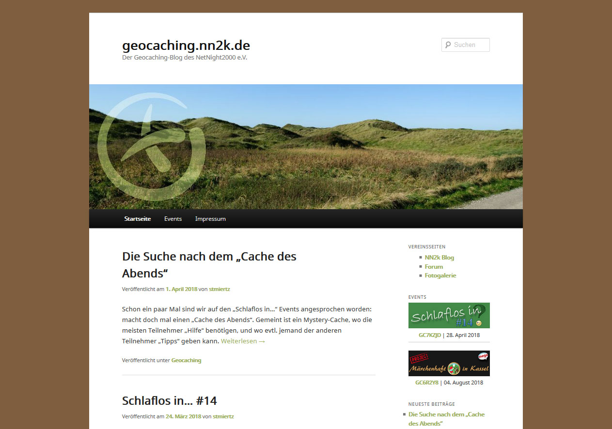 Geocaching-Blog